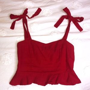 PacSun Tie Strap Top